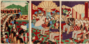 Illustration of the Ceremony for the Promulgation of the Constitution of Great Japan